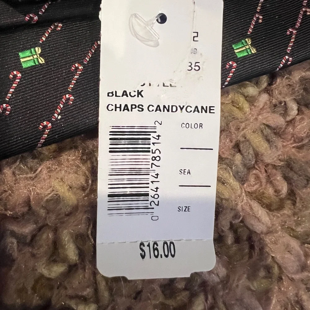 NWT, Wembley & Chaps Washable Christmas clip-on Necktie Neck Ties, Boys.